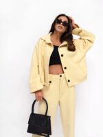 XANA Adria Yellow Trousers - Image 2