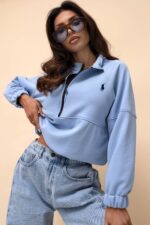 XANA Soraya Blue Sweatshirt