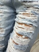 M Sara Pola Blue Jeans - Image 2