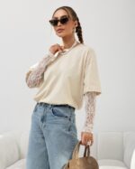 COCOMORE Harlen Beige T-shirt