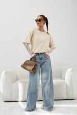 COCOMORE Harlen Beige T-shirt - Image 3