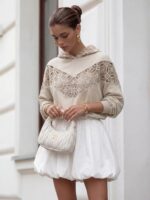 COCOMORE EXLUSIVE  Denisa Beige Hoodie