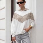 COCOMORE EXLUSIVE  Denisa White Hoodie