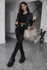 Celine Black Leggings