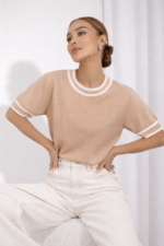 Cocomore Amber Beige Jumper Top - Image 2
