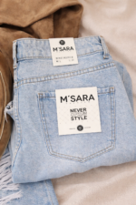 M Sara Pola Blue Jeans - Image 3