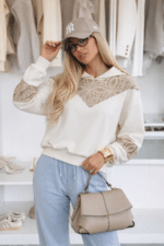 COCOMORE EXLUSIVE  Denisa White Hoodie - Image 2