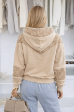 COCOMORE EXLUSIVE  Denisa Beige Hoodie - Image 2