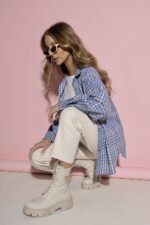 XANA  MONTHANA Blue  Shirt - Image 2