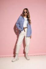 XANA  MONTHANA Blue  Shirt - Image 3