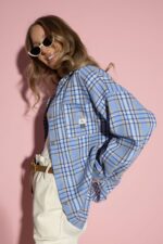 XANA  MONTHANA Blue  Shirt