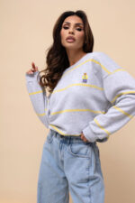 XANA Oswald Grey Sweatshirt - Image 2