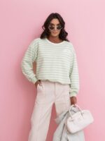 XANA Eva Mint Sweatshirt