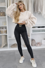 Monaco Black Leggings