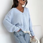 Bocca Maxim Blue Short Cardigan