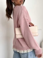Bocca Maxim Powder Pink Short Cardigan - Image 2